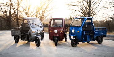 VOLTA VT5+ PRO ELEKTRO-LASTENDREIRAD MIT HAUBE 25-45 KMH